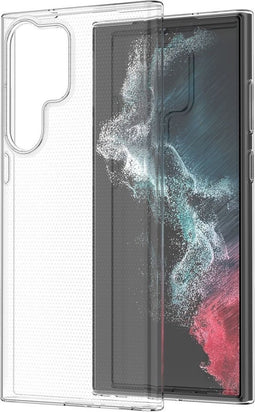Lunso - Geschikt voor Samsung Galaxy S23 Ultra - TPU Backcover hoes - Transparant