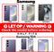 Lunso Geschikt voor Samsung Galaxy S24 Gehard Beschermglas - Full Cover Screenprotector - Black Edge
