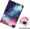 Lunso - Geschikt voor Samsung Galaxy Tab A 10.5 inch - 3-Vouw sleepcover hoes - Galaxy