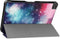 Lunso - Geschikt voor Samsung Galaxy Tab A 10.5 inch - 3-Vouw sleepcover hoes - Galaxy