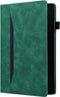 Lunso - Geschikt voor Samsung Galaxy Tab S8 Ultra - Luxe Bookcase hoes - Groen