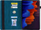 Lunso - Geschikt voor Samsung Galaxy Tab S8 Ultra - Luxe Bookcase hoes - Blauw