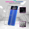 Lunso - Geschikt voor Samsung Galaxy Z Flip4 - Backcover telefoonhoes - Transparant