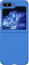 Lunso - Geschikt voor Samsung Galaxy Z Flip5 - Backcover hoes - Blauw