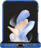Lunso - Geschikt voor Samsung Galaxy Z Flip5 - Backcover hoes - Blauw