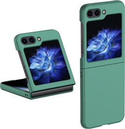 Lunso - Geschikt voor Samsung Galaxy Z Flip5 - Backcover hoes - Groen