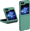 Lunso - Geschikt voor Samsung Galaxy Z Flip5 - Backcover hoes - Groen