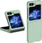 Lunso - Geschikt voor Samsung Galaxy Z Flip5 - Backcover hoes - Lichtgroen