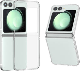 Lunso Geschikt voor Samsung Galaxy Z Flip6 - Backcover hoes - Transparant