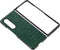 Lunso - Geschikt voor Samsung Galaxy Z Fold4 - Croco patroon cover hoes - Groen