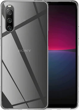 Lunso - Geschikt voor Sony Xperia 10 V - TPU Backcover hoes - Transparant