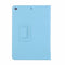 Lunso - iPad 9.7 (2017/2018) / Pro 9.7 / Air / Air 2 - Stand flip sleepcover hoes - Lichtblauw