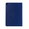 Lunso - iPad Pro 10.5 inch / Air (2019) 10.5 inch - Stand flip sleepcover hoes - Donkerblauw