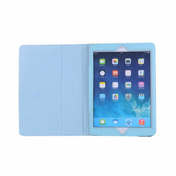Lunso - iPad Pro 10.5 inch / Air (2019) 10.5 inch - Stand flip sleepcover hoes - Lichtblauw