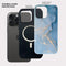 Lunso iPhone 15 Pro Back cover hoesje Magsafe - Aciano Azul
