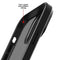 Lunso - iPhone 15 Pro - Back cover hoesje - Metalen ring Donkergroen