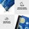 Lunso Kobo Aura H20 Edition 2 hoes (6.8 inch) - sleepcover - Van Gogh Sterrennacht