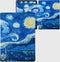 Lunso Kobo Aura H20 Edition 2 hoes (6.8 inch) - sleepcover - Van Gogh Sterrennacht