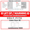 Lunso - Kobo Clara 2E hoes (6 inch) - sleep cover - Don't Touch