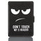 Lunso - Kobo Clara 2E hoes (6 inch) - sleep cover - Don't Touch