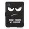 Lunso - Kobo Clara 2E hoes (6 inch) - sleep cover - Don't Touch