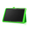 Lunso - Lenovo Tab M10 Gen 1 - Stand flip Bookcase hoes - Groen