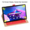 Lunso - Lenovo Tab M10 Plus Gen 3 (3e generatie) - Luxe Bookcase hoes - Rood