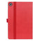 Lunso - Lenovo Tab M10 Plus Gen 3 (3e generatie) - Luxe Bookcase hoes - Rood