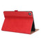 Lunso - Lenovo Tab M10 Plus Gen 3 (3e generatie) - Luxe Bookcase hoes - Rood