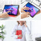 Lunso - Lenovo Tab M10 Plus Gen 3 (3e generatie) - Luxe Bookcase hoes - Rood