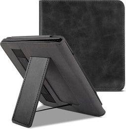 Lunso - Luxe sleepcover stand hoes - Geschikt voor Kobo Sage (8 inch) - Zwart