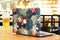 Lunso MacBook 12 inch cover hoes - case - Tropical leaves red