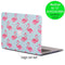 Lunso MacBook Air 13 inch (2018-2019) cover hoes - case - Flamingo Blue