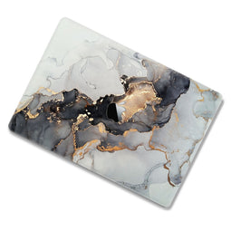 Lunso MacBook Air 13 inch (2018-2019) cover hoes - case - Marble Magnus