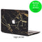 Lunso MacBook Air 13 inch (2018-2019) cover hoes - case - Marble Nova