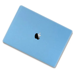 Lunso MacBook Air 13 inch M1 (2020) cover hoes - case - Sand Light Blue