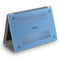 Lunso MacBook Air 13 inch M1 (2020) cover hoes - case - Sand Light Blue