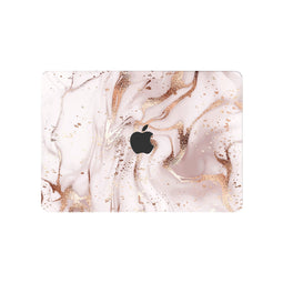 Lunso MacBook Air 15 inch M2/M3 (2023-2024) cover hoes - case - Marble Vera