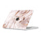 Lunso MacBook Air 15 inch M2/M3 (2023-2024) cover hoes - case - Marble Vera