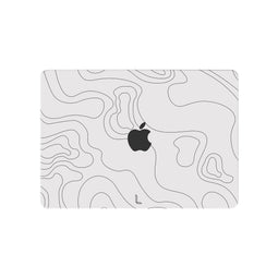 Lunso MacBook cover hoes - case - Land Lines