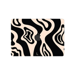 Lunso MacBook cover hoes - case - Vanilla Swirl