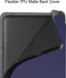 Lunso - Origami sleepcover hoes - Geschikt voor Kobo Libra 2 (7 inch) - Donkerblauw