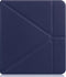 Lunso - Origami sleepcover hoes - Geschikt voor Kobo Libra 2 (7 inch) - Donkerblauw