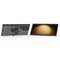 Lunso - Samsung Galaxy S24 Ultra - Armor backcover hoes met ringhouder - Zwart