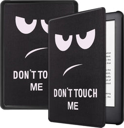 Lunso - sleepcover hoes - Geschikt voor Kindle 2019 (Generatie 10) - Don't Touch