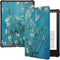 Lunso - sleepcover hoes - Geschikt voor Kindle Paperwhite 2021 (6.8 inch) - Van Gogh Amandelbloesem