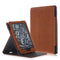 Lunso - sleepcover portret stand hoes - Kindle 2019 (Generatie 10) - Bruin