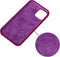 Lunso - Softcase Backcover hoes - Geschikt voor iPhone 13 Mini - Wijnrood