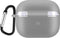 Lunso - Softcase cover hoes - Geschikt voor AirPods 3 - Grijs