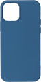 Lunso - Softcase hoes - Geschikt voor iPhone 12 Mini - Blauw